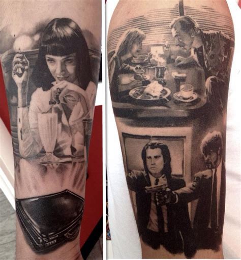 tattoo pulp fiction|16 Pulp fiction tattoo ideas